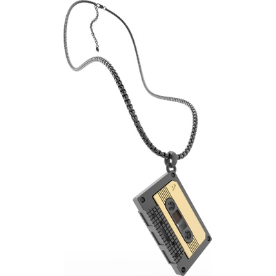Metalmorphose Колие с медальон Metalmorphose - Music Cassette (MTMJ311-01)