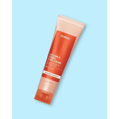 KUNDAL Volume & Fixing Curl Dream Wedding Bouquet stylingový krém pre definíciu vĺn s vôňou 130 ml