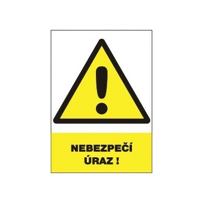 Nebezpečí úrazu