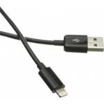 C-TECH Cable USB C-Tech USB-A - Lightning 2 m Black (CB-APL-20B)