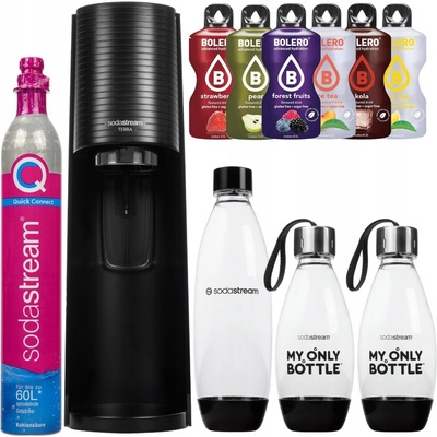 Sodastream Terra Black + 3 láhve – Zboží Dáma