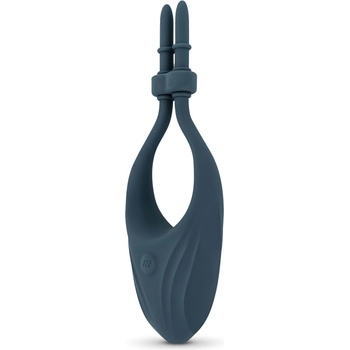 Boners - регулируем вибриращ пръстен за пенис (син)