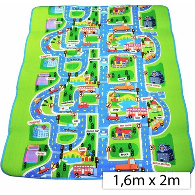 Maboshi 9882 Podložka na hranie 1 6 x 2 m farebná