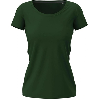 Claire Crew Neck Tričko dámske STEDMAN zelená Bottle