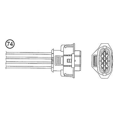 Lambda sonda NGK OZA659-EE7