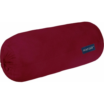 SCANquilt Prestieradlo Jersey Soft tmavo červené 100x220