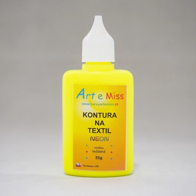 Kontura na textil NEON 55g 71 neon žlutá