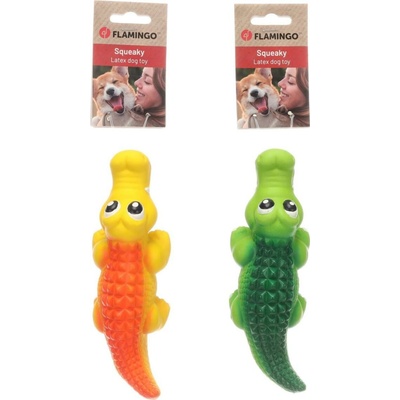 Karlie Flamingo latex Sundo krokodíl 20 cm