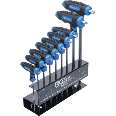 BGS technic Klíče TORX s T-rukojetí T10-T50 sada 8 dílů BGS 8485