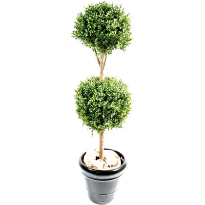Umělý keř Zimostráz - Buxus dvojitý na kmínku, 140cm