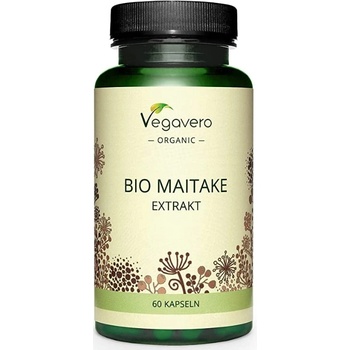 Vegavero Bio Maitake Extrakt, 500 mg, 60 капсули, Vegavero