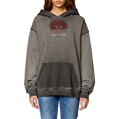 Diesel S-Boxt-Hood-N10 Sweat-Shirt čierna