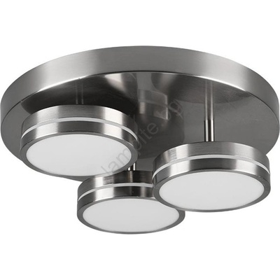 TRIO - LED димируемо таванно осветително тяло FRANKLIN 3xLED/8, 5W/230V Ø 35 cm хром (LX0658)