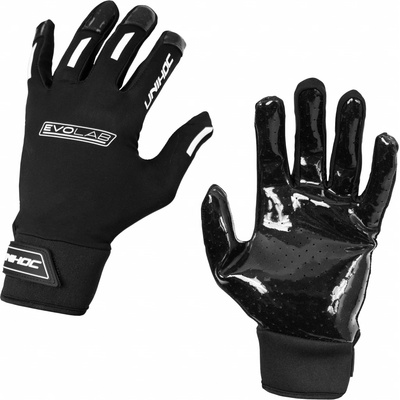 Unihoc Goalie Gloves EVOLAB Silicone Black