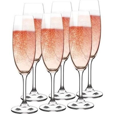 Můjrendlík Sklenice na šampaňské lara 6 x 220 ml