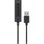 Ewent Външна звукова карта Ewent AC9360, 5.1, USB, 1x Jack 3.5mm, за слушалки, високоговорители и микрофони (AC9360) Звукови карти