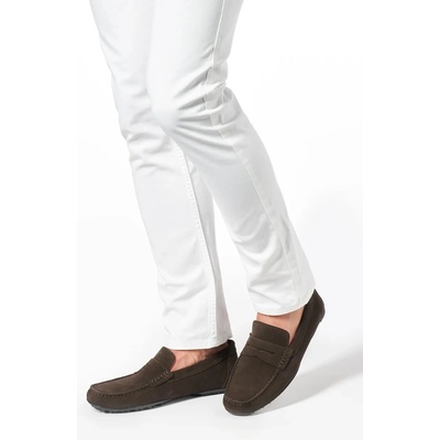 Geox Велурени мокасини Geox U KOSMOPOLIS + GRIP (U35CFB00020C6021)