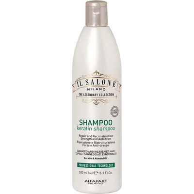 Alfaparf Milano Il Salone Milano Keratin obnovující šampon pro poškozené vlasy 500 ml