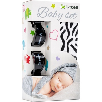 T-TOMI BABY SET Zebra
