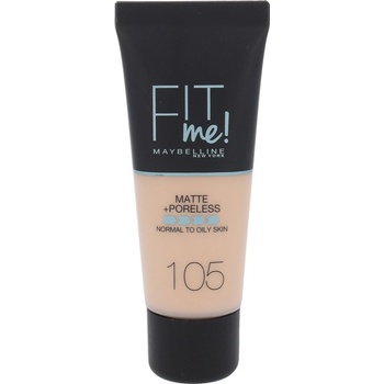 Maybelline Fit Me! Matte+Poreless zmatňujúci make-up pre normálnu až mastnú pleť 122 30 ml