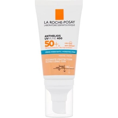 La Roche-Posay Anthelios Ultra Protection Hydrating Tinted Cream SPF50+ водоустойчив тониращ и хидратиращ слънцезащитен крем за лице 50 ml за жени