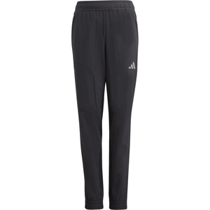 adidas Детски анцунг долнище adidas Kid's Hooded Tech Woven Pants Tracksuit trousers - Black / Grey Four - размер 152 (EU) (701-4474-0113)