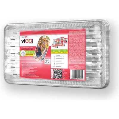 VIGO Grilovací tácky Quickpack, 4 ks