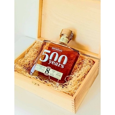 Stará Myslivecká Single Barrel Double Ouked 40% 0,7 l (dřevěný box)
