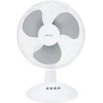 Muhler Вентилатор настолен 16'' Muhler FM-16, Мощност 40W, Механично управление, 3 скорости, 3 перки, Осцилация, Бял със сив (KT-1003841)
