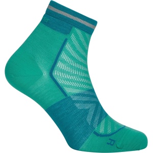 Icebreaker Дамски чорапи за бягане Icebreaker Women's Merino Run+ Ultralight Mini Running socks - Fresh / Tidal Teal - размер 35-37 (EU) (201-8168-0611)