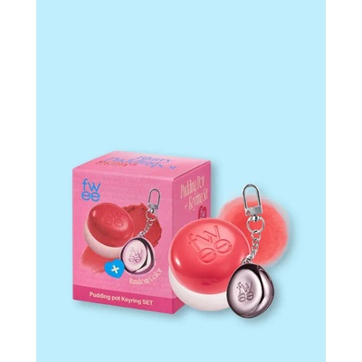 Fwee Krémový balzam na líčka a pery s príveskom Lip&Cheek Blurry Pudding Pot + Pendant Keyring No.Cr02 Boy 5 g