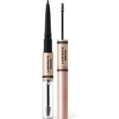 Makeup Revolution Laminate Brow Pencil tužka na obočí Dark Brown 2,1 g