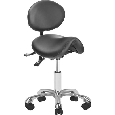 Activeshop kosmetický taburet 1025 Giovanni černý – Zboží Dáma
