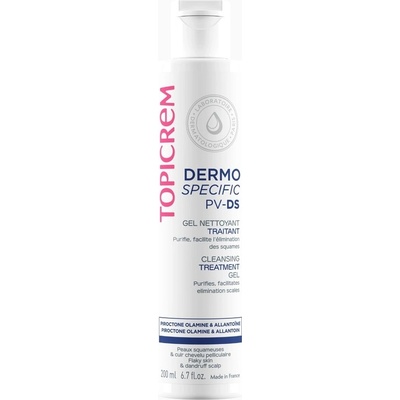 Topicrem PV DS Cleansing Gel mycí gel na tělo a pokožku hlavy 200 ml – Zboží Dáma