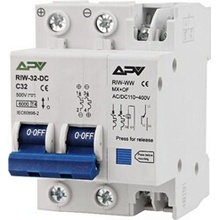 FVE odpínač integrovaný s vypínací spouští Adelid APV 2P 32A 500V DC