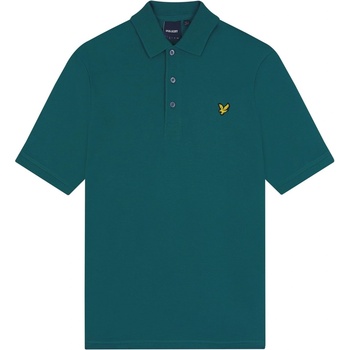 Image 1 of Lyle and Scott Блуза с яка Lyle and Scott Basic Short Sleeve Polo Shirt - Court Grn X154