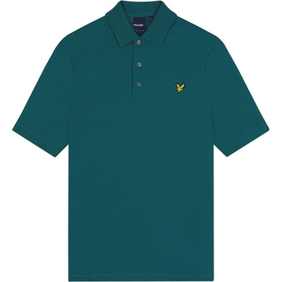 Lyle and Scott Блуза с яка Lyle and Scott Basic Short Sleeve Polo Shirt - Court Grn X154