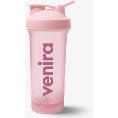 VENIRA shaker PRO s poutkem, světle růžový - 600 ml