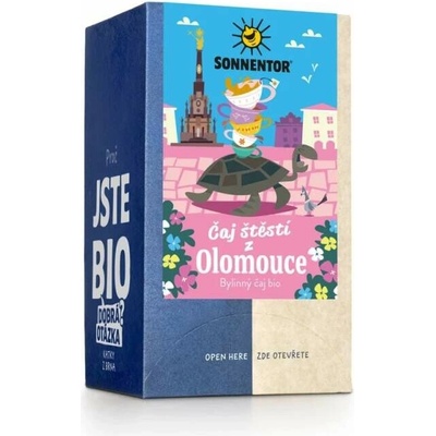 Sonnentor Čaj štěstí z Olomouce bio 27 g porc. dvoukomorový balení 6 ks