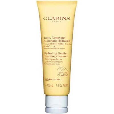 Clarins Hydrating Gentle почистваща и хидратираща крем-пяна за жени 125 мл
