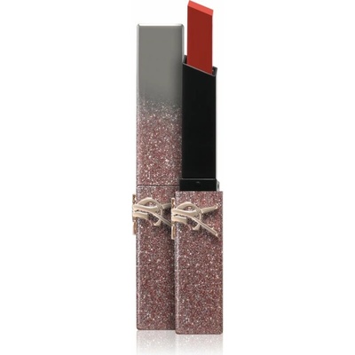 Yves Saint Laurent Rouge Pur Couture The Slim Valentine Collection tenký zmatňujúci rúž s koženým efektom 1936 2,2 g