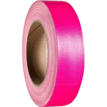 Adam Hall páska se skelným vláknem 25 m x 38 mm neonově růžová