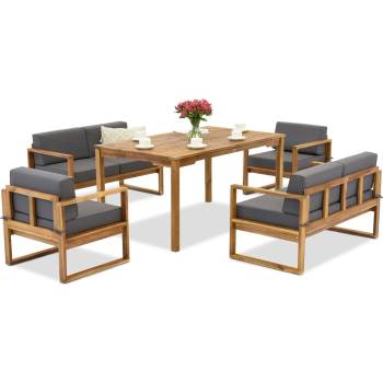 Image 1 of Garden Point Градински мебели от акациева дървесина от Maskat Apetito 6 Garden Point (GAP1208-6)