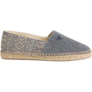 SILBON Ethnic espadrilles - Grey (Navy Blue)