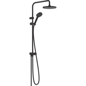 Hansgrohe Vernis Blend - Душ комплект Showerpipe 200 Reno, EcoSmart, черен мат 26099670 (26099670)