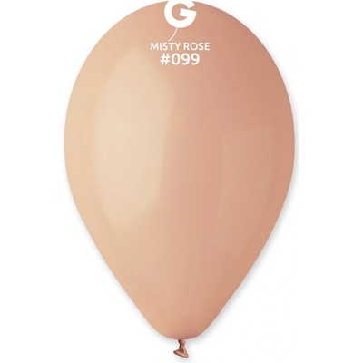 Svet balonku Balónik pastelový Misty ružová 26 cm
