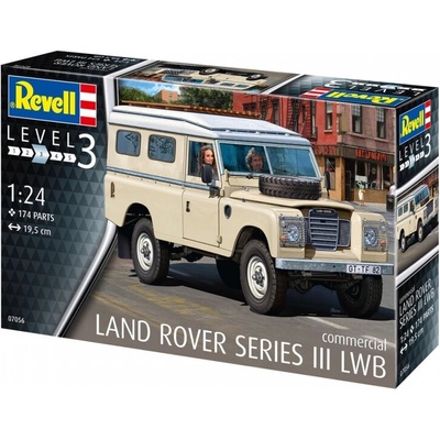 Revell Сглобяем модел, Revell, Land Rover серия III LWB 109, 174 части (R07056)