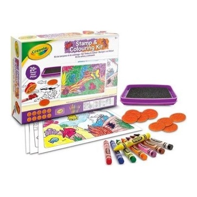 Crayola Crayola: Комплект за оцветяване с отпечатъци