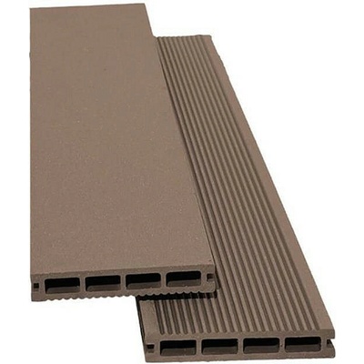 Terasový profil UNVOC ČOKO HNĚDÁ (FSC 100%) 23 x 146 x 4000 mm