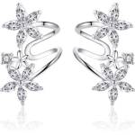 Silenti Jewelry Сребърни обеци "Флора